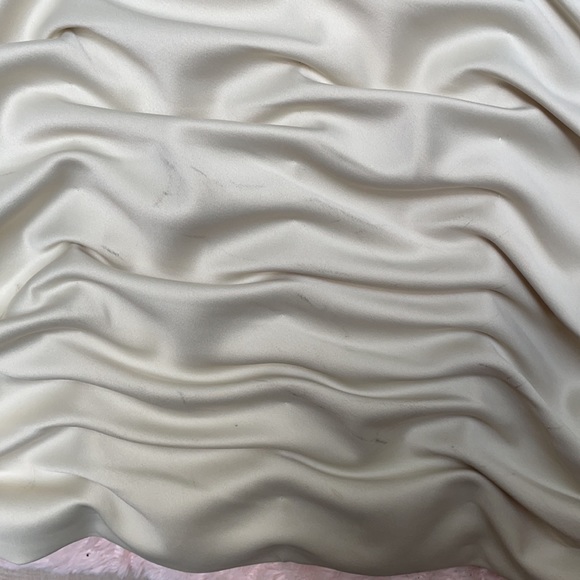 Beige Ruched formal dress - Picture 5 of 6